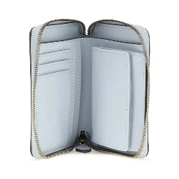 Light Blue Calf Leather Bos Taurus Wallet