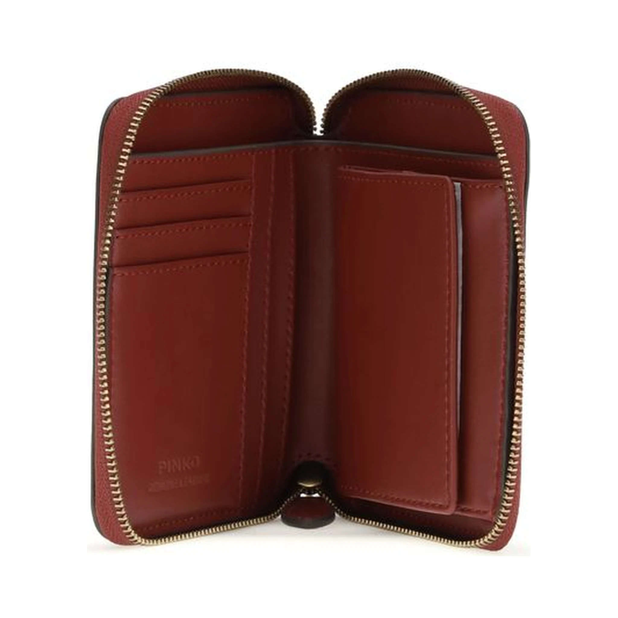 Bordeaux Calf Leather Bos Taurus Wallet