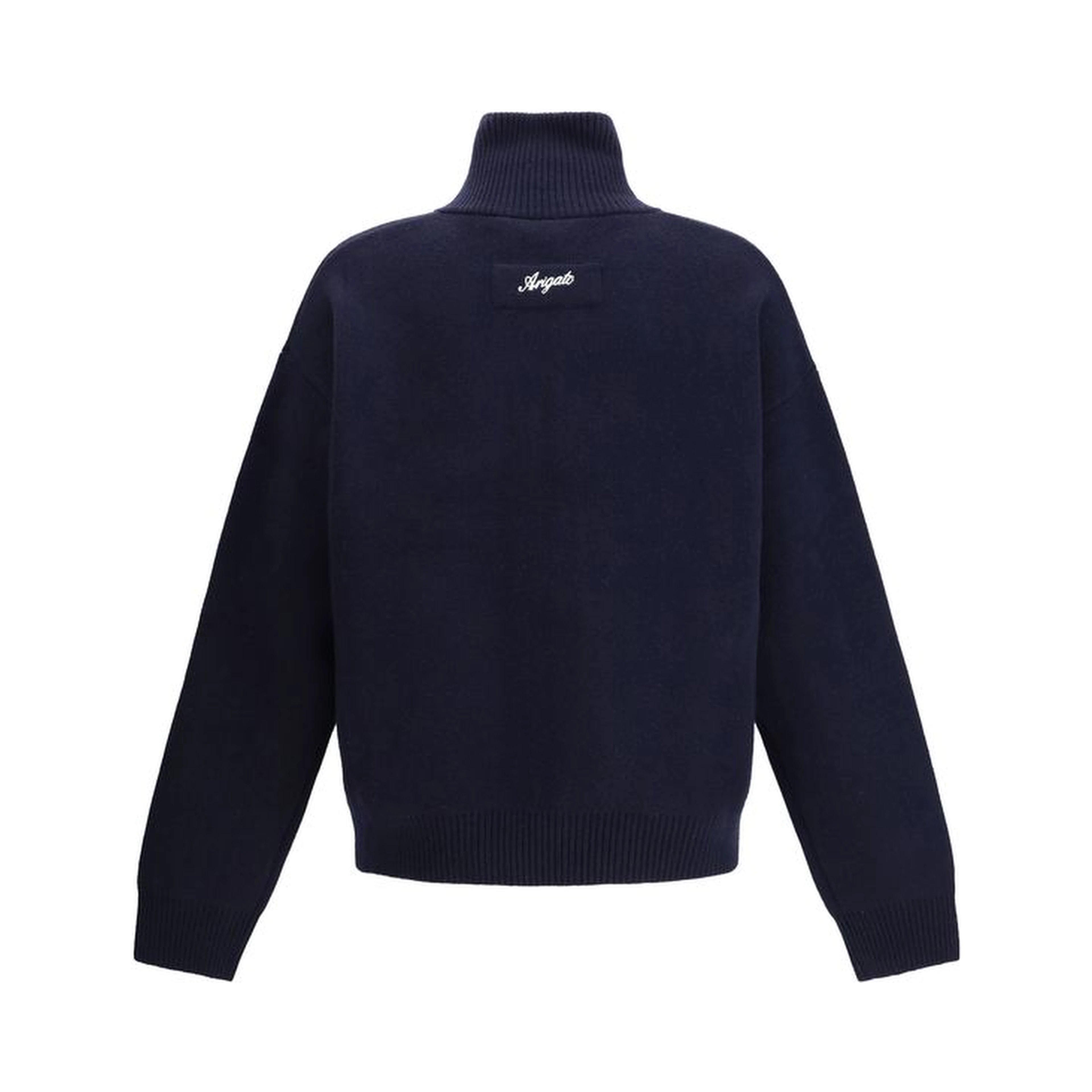 Blue Wool Sweatshirt