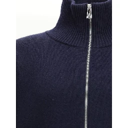 Blue Wool Sweatshirt