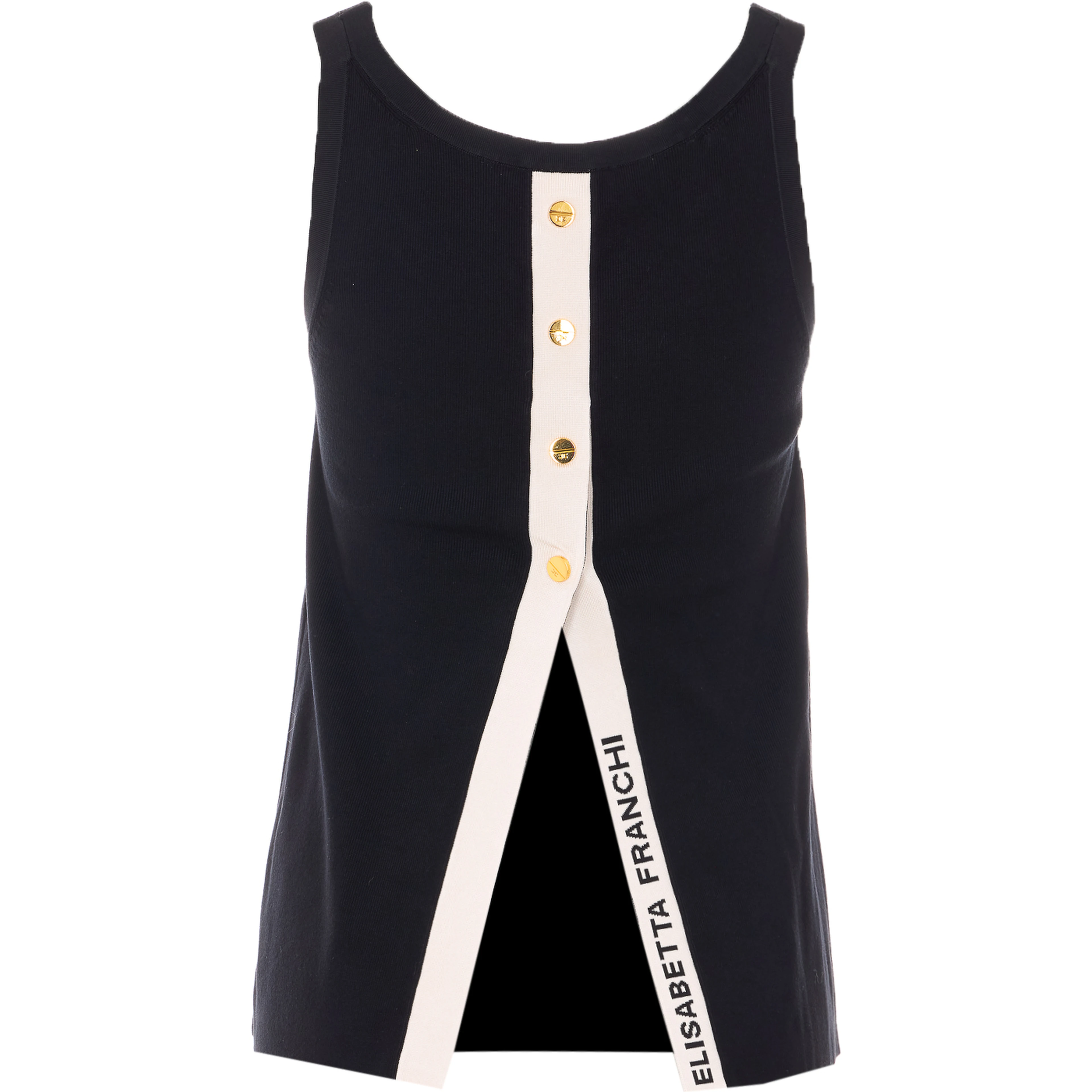 Elisabetta Franchi Top Black