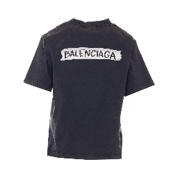 Balenciaga T-shirts and Polos Black
