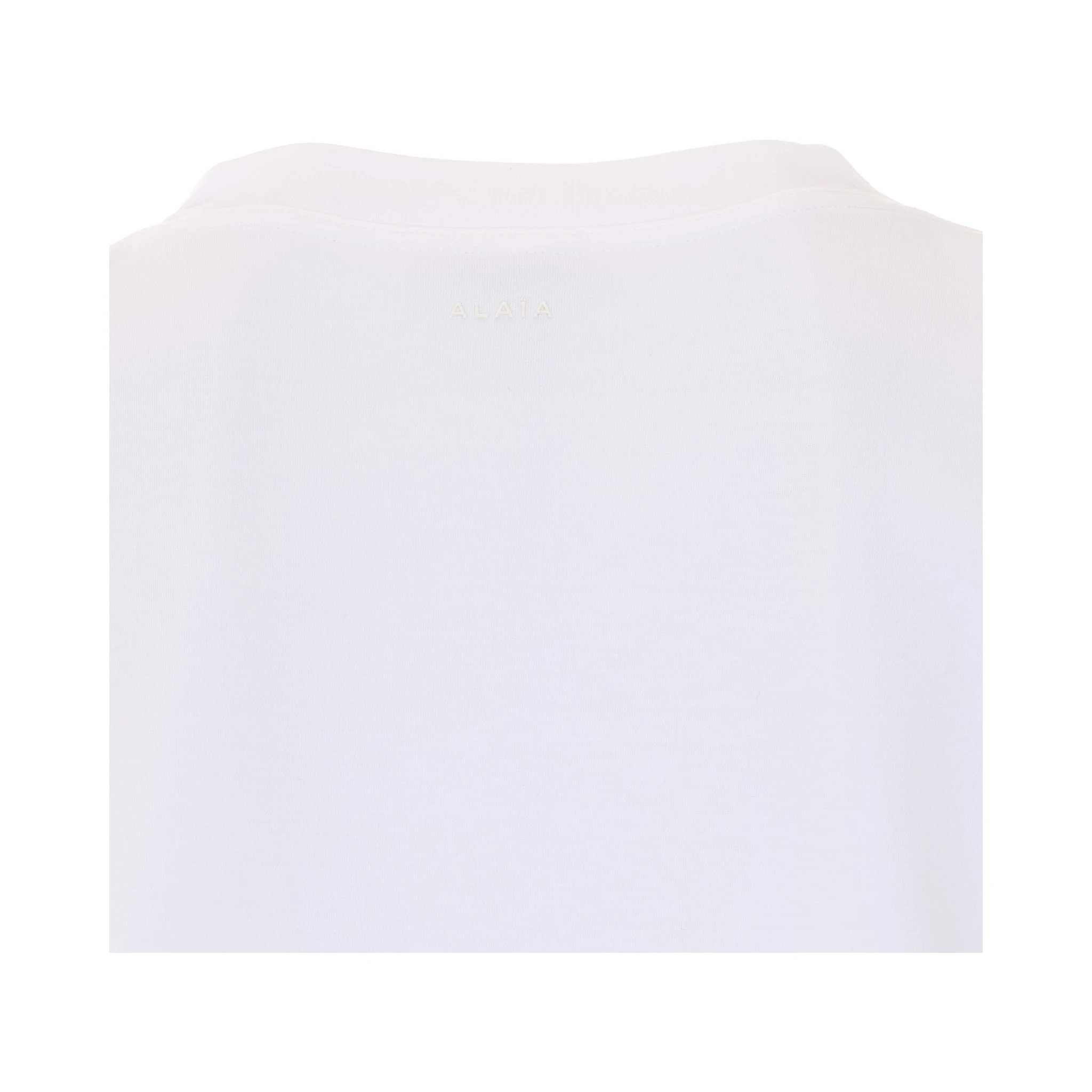 Alaia T-shirts and Polos White