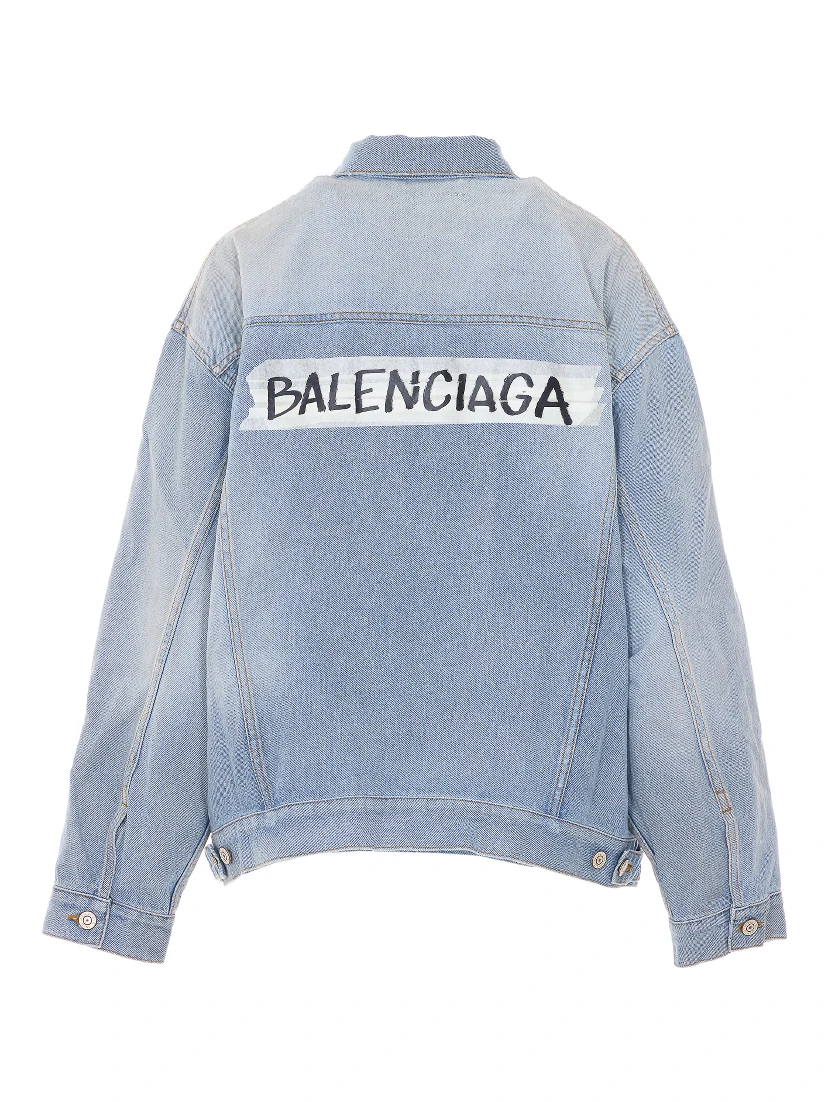 Balenciaga Jackets Blue