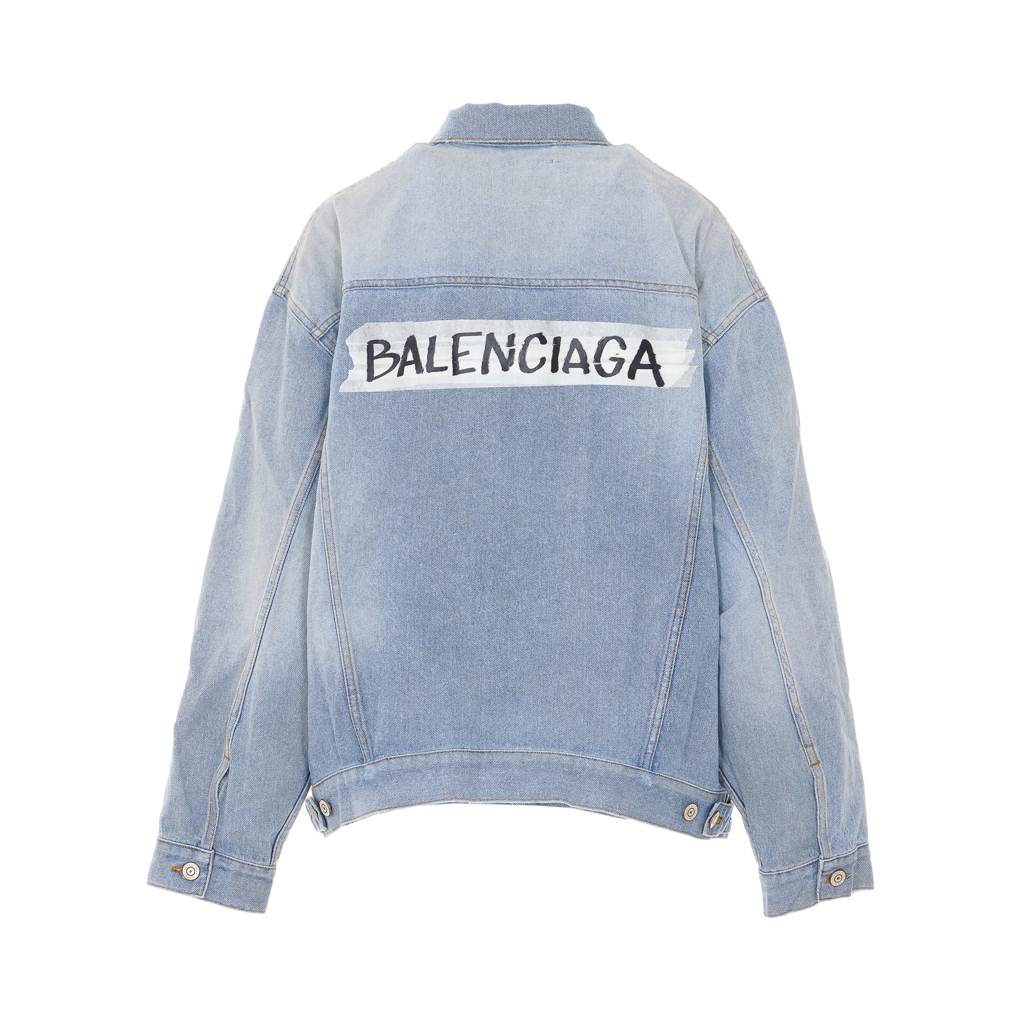 Balenciaga Jackets Blue