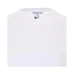 Alaia T-shirts and Polos White