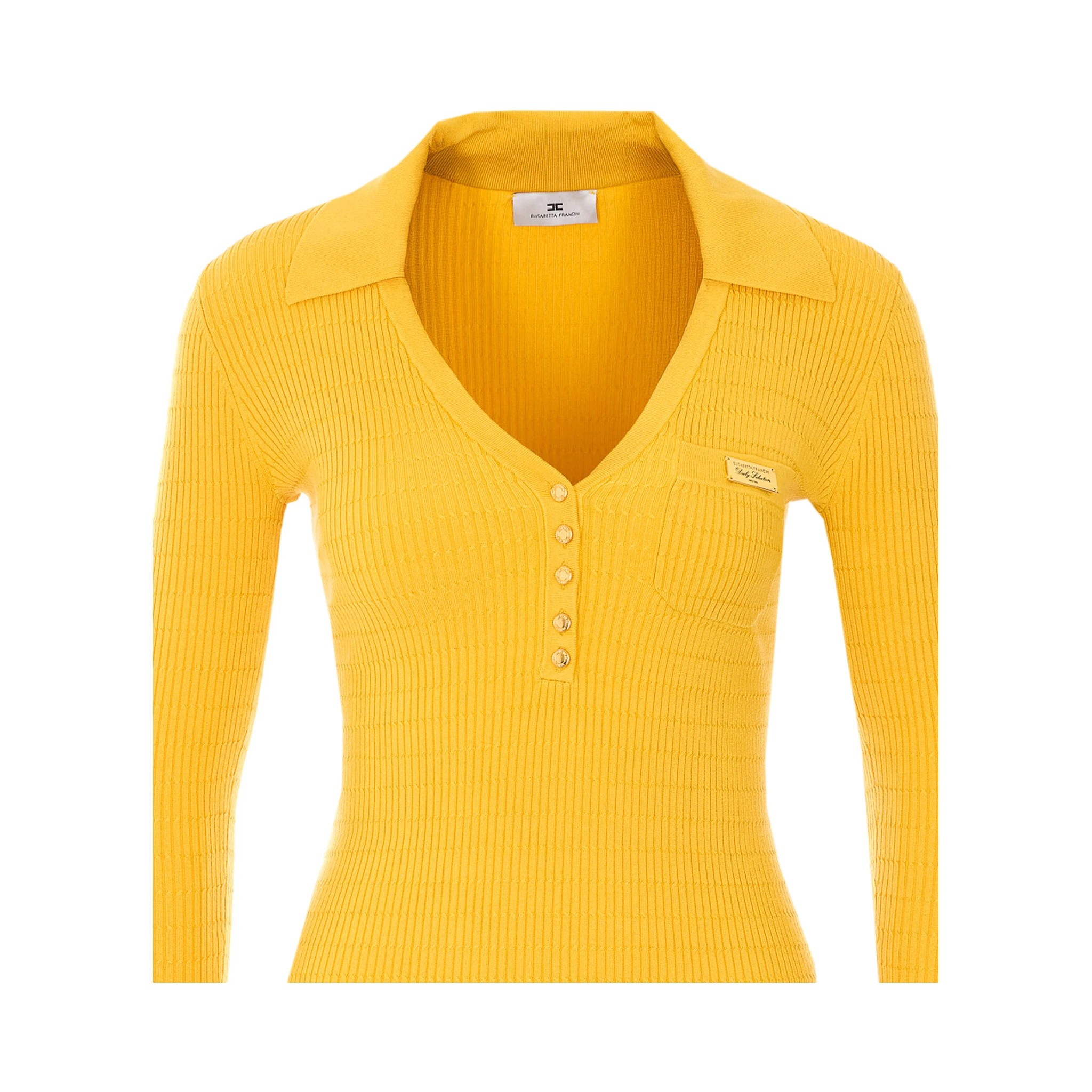 Elisabetta Franchi Sweaters Yellow