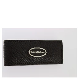 Brown Leather Magnet Mens Money Bar Clasp Money Cash Clip