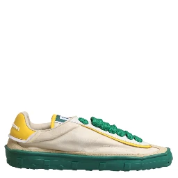 Multicolor Old Runner Lace Up Sneakers Shoes