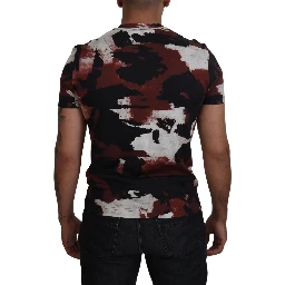 Multicolor Tie Dye Cotton Crew Neck T-shirt