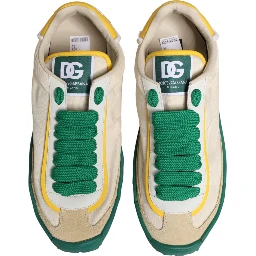 Multicolor Old Runner Lace Up Sneakers Shoes