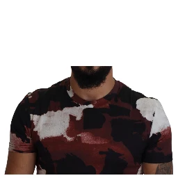 Multicolor Tie Dye Cotton Crew Neck T-shirt