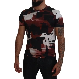 Multicolor Tie Dye Cotton Crew Neck T-shirt