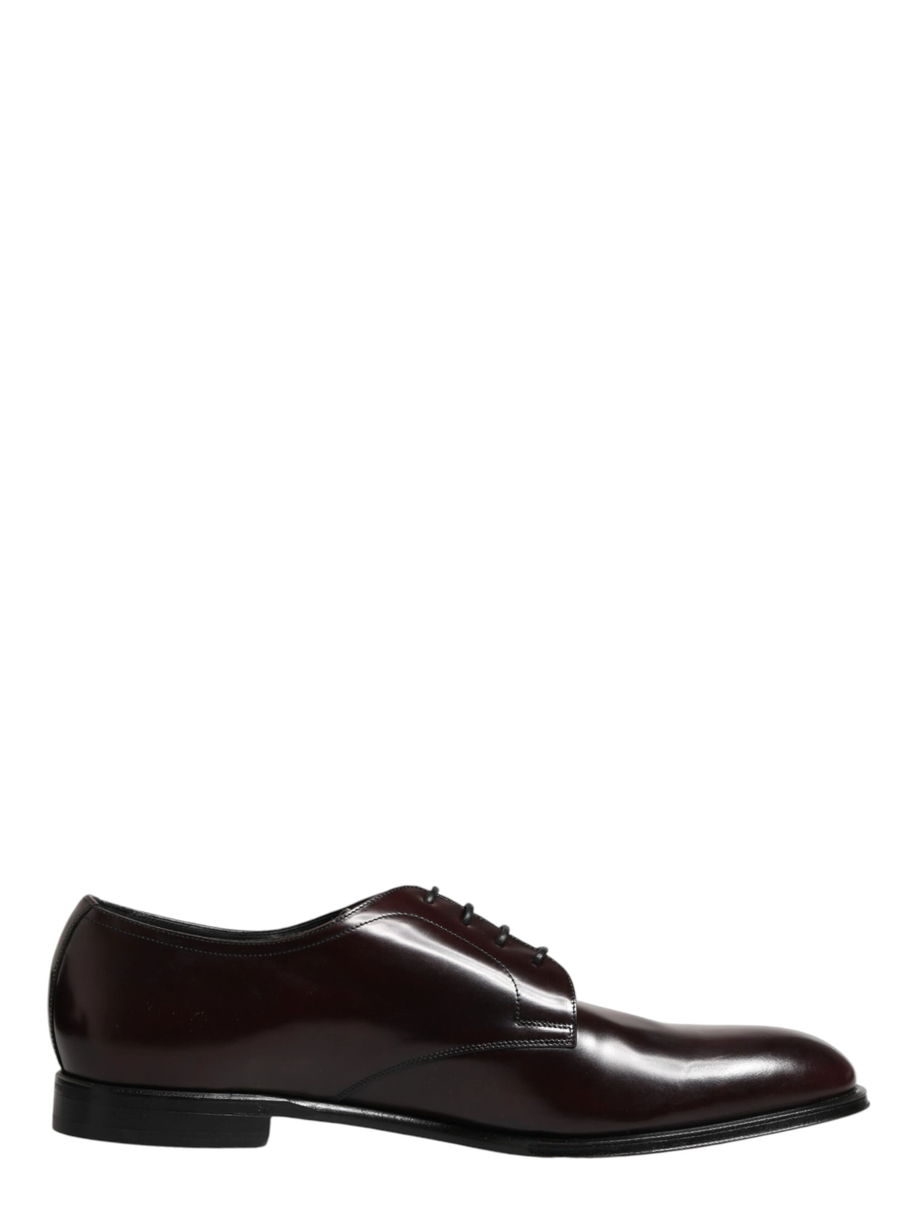 Black Lace Up Leather Dress Derby Men Shoes