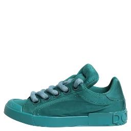Teal Portofino Men Low Top Sneakers Shoes