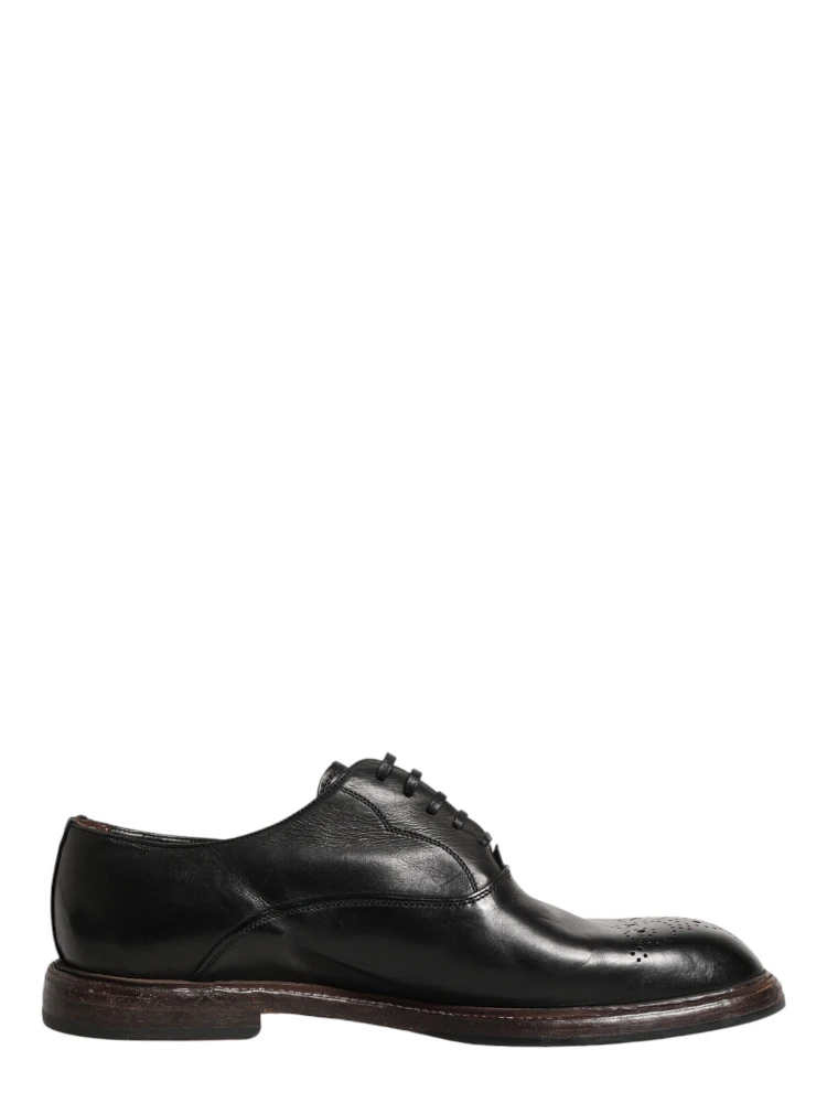 Black Calfskin Leather Oxford Dress Shoes alternative