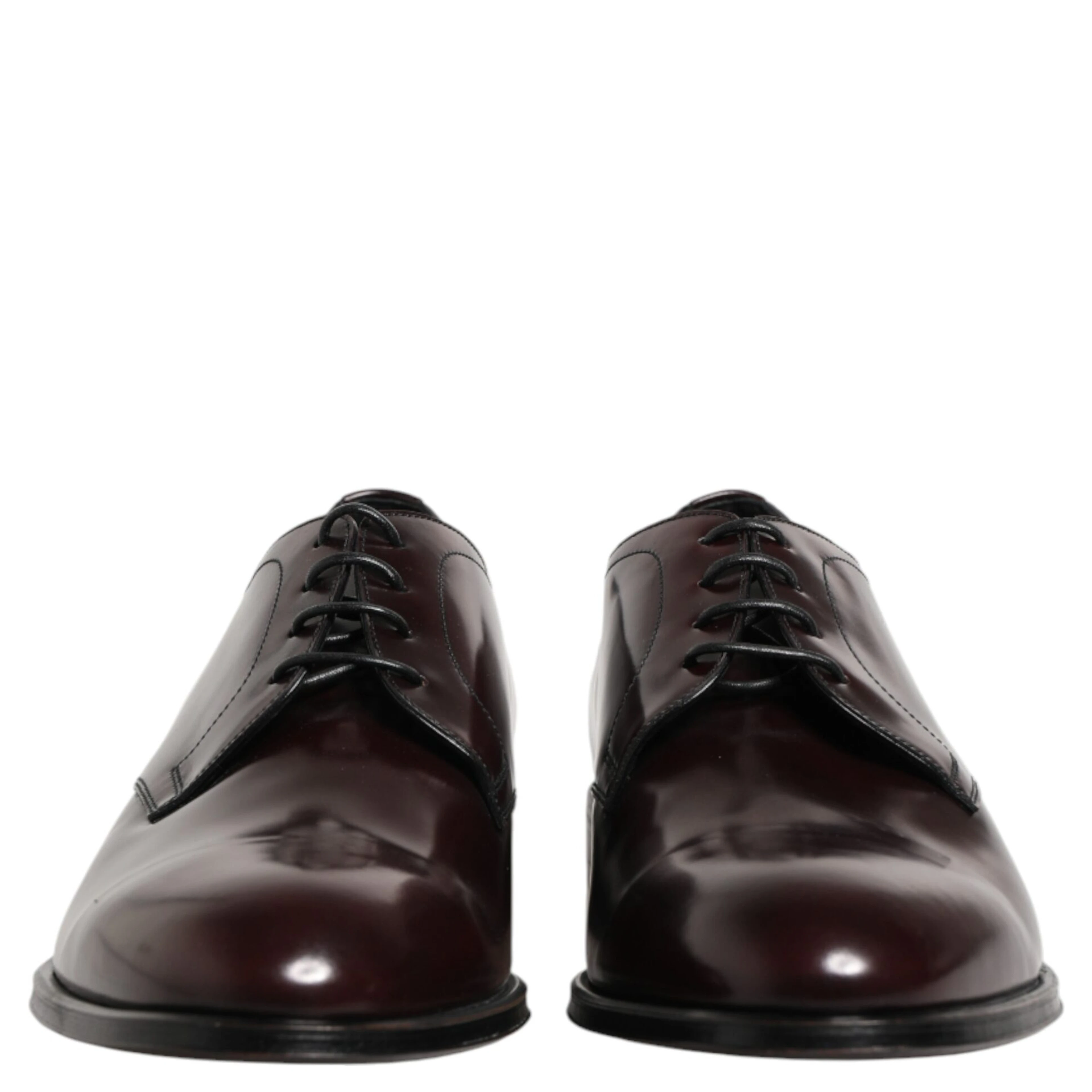 Black Lace Up Leather Dress Derby Men Shoes