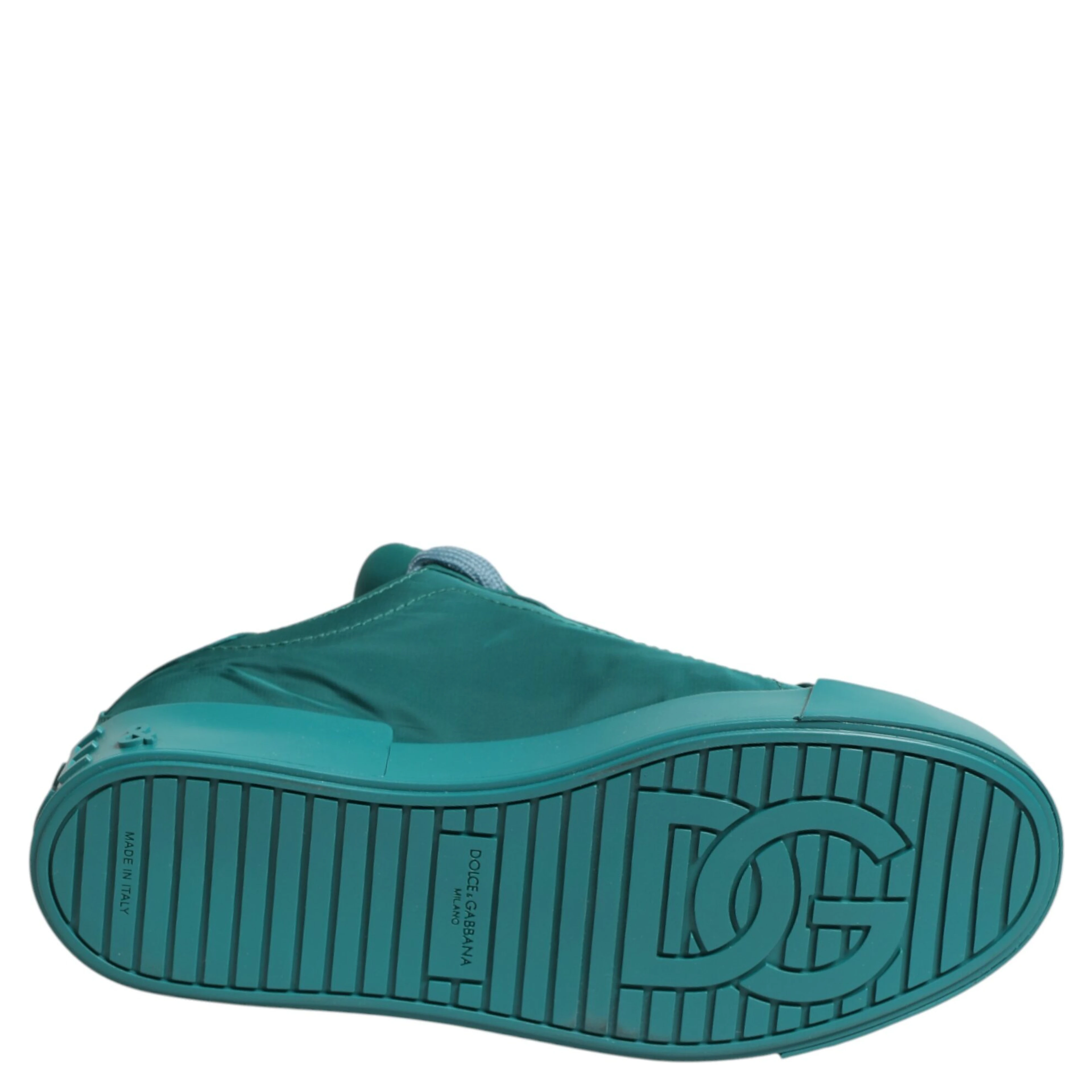 Teal Portofino Men Low Top Sneakers Shoes