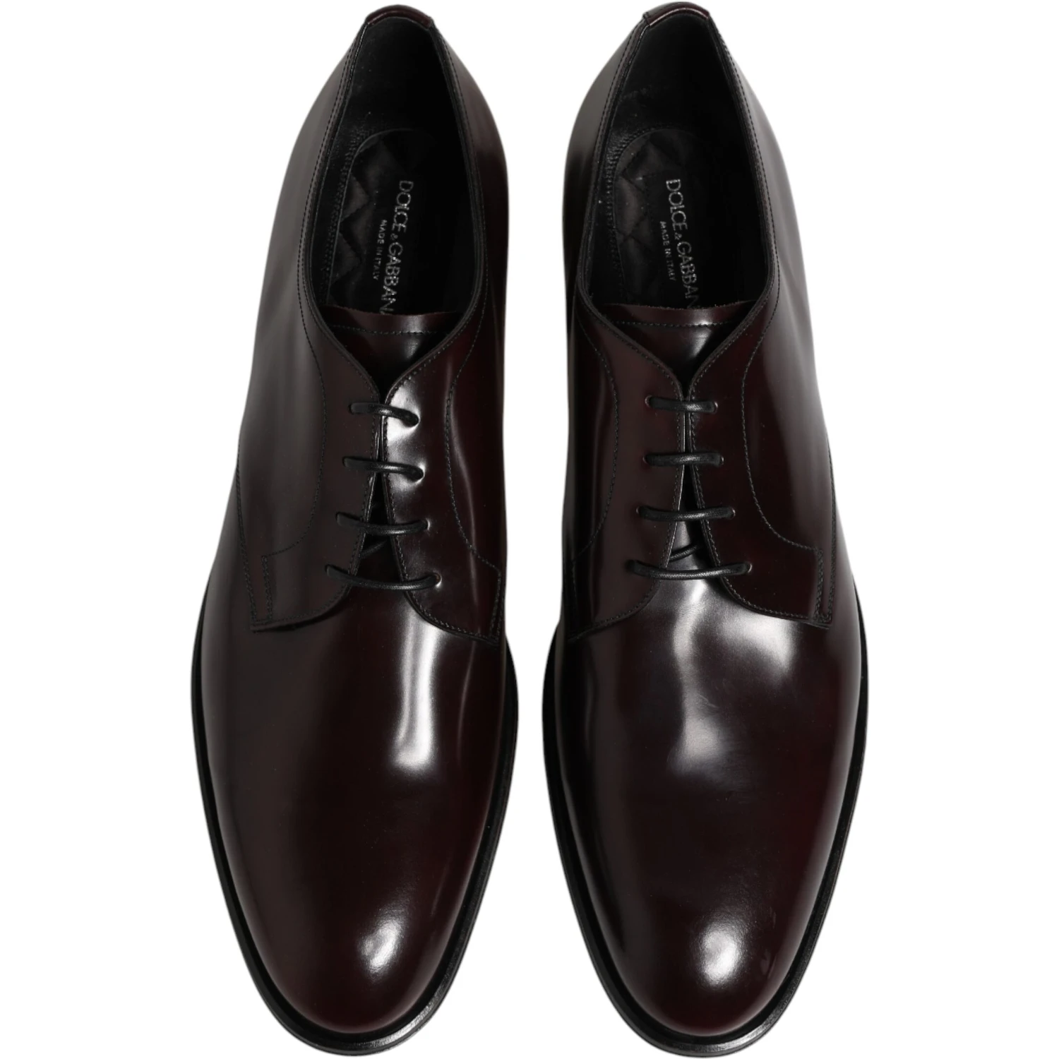 Black Lace Up Leather Dress Derby Men Shoes