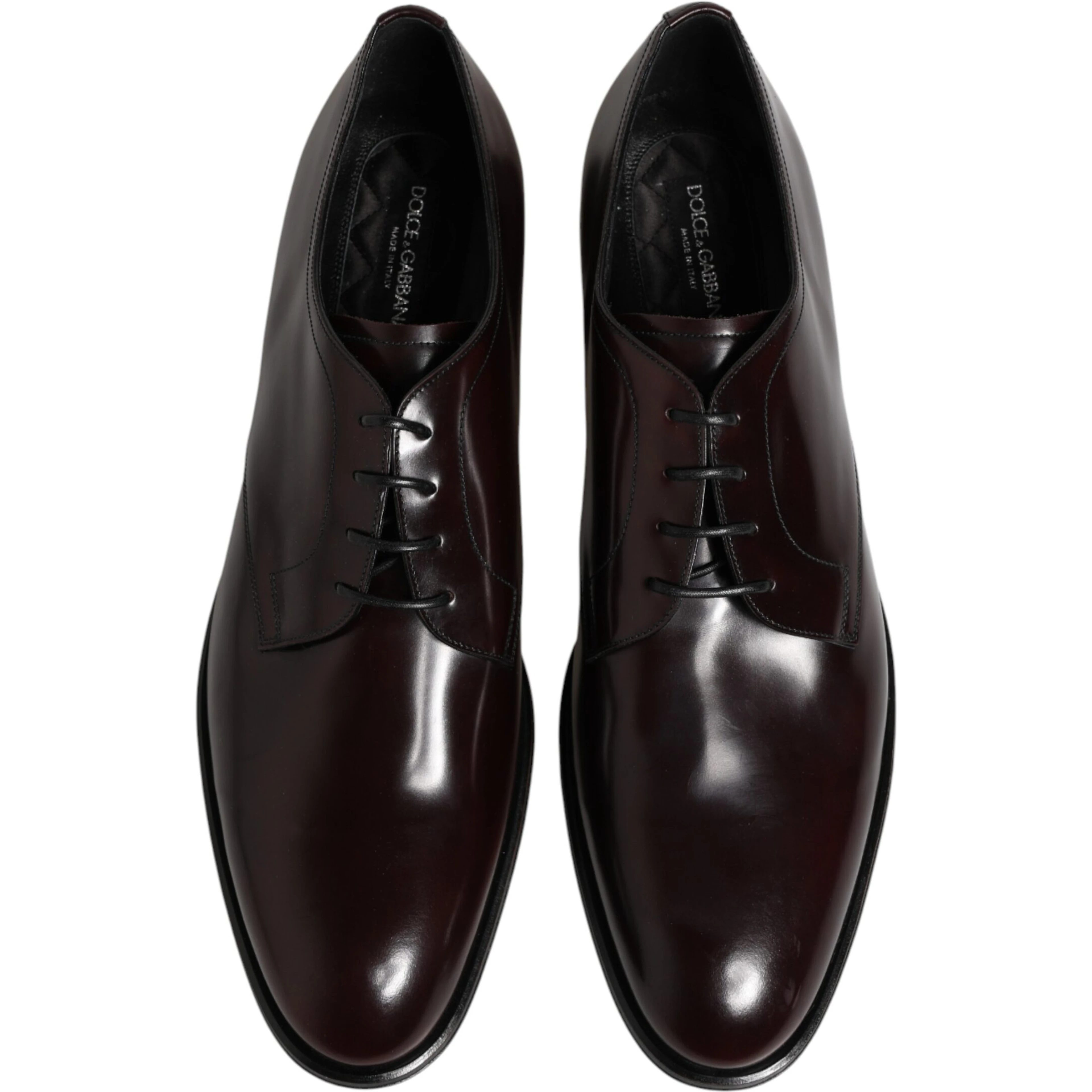 Black Lace Up Leather Dress Derby Men Shoes