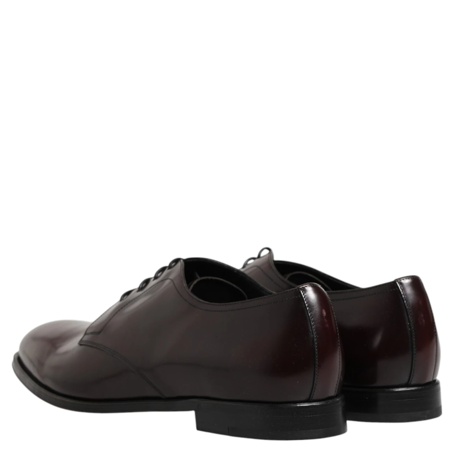 Black Lace Up Leather Dress Derby Men Shoes