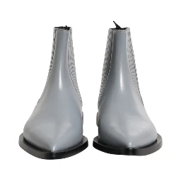 Light Gray Chelsea Short Ankle Boots Shoes