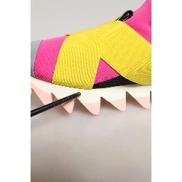 Multicolor Neoprene Elastic Ibiza Sneakers Shoes