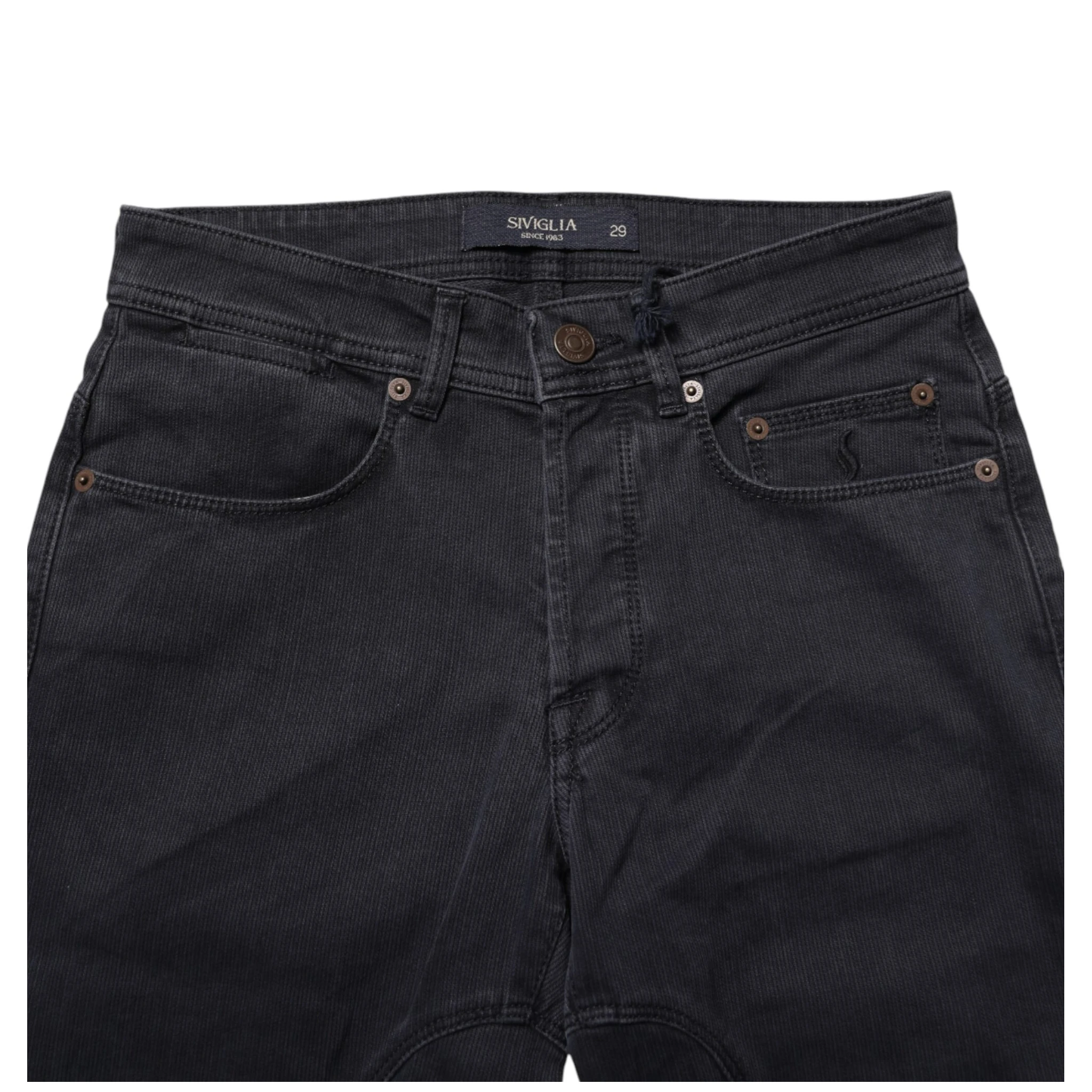 Black Cotton Straight Fit Women Denim Trouser Jeans