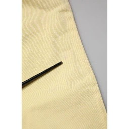 Yellow Cotton Low Waist Slim Fit Skinny Denim Casual Jeans