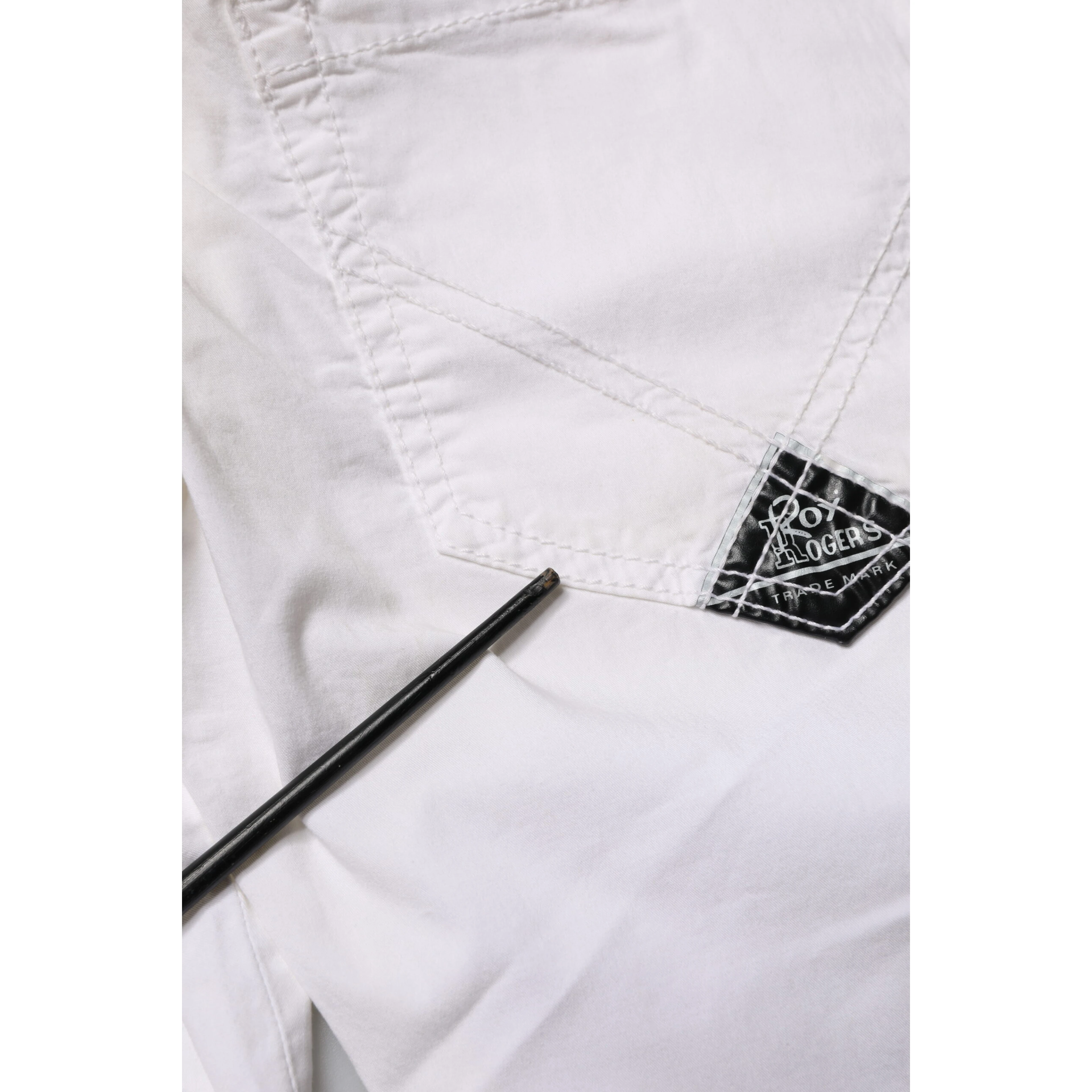 White Low Waist Bootcut Flared Denim Trouser Jeans