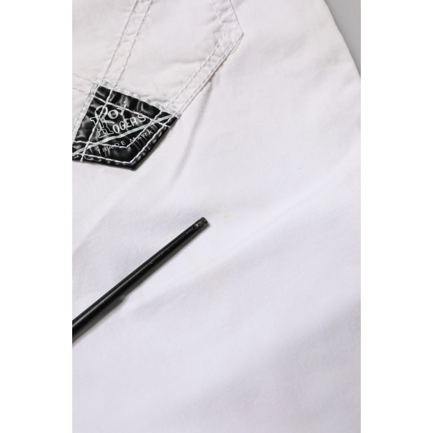 White Low Waist Bootcut Flared Denim Trouser Jeans