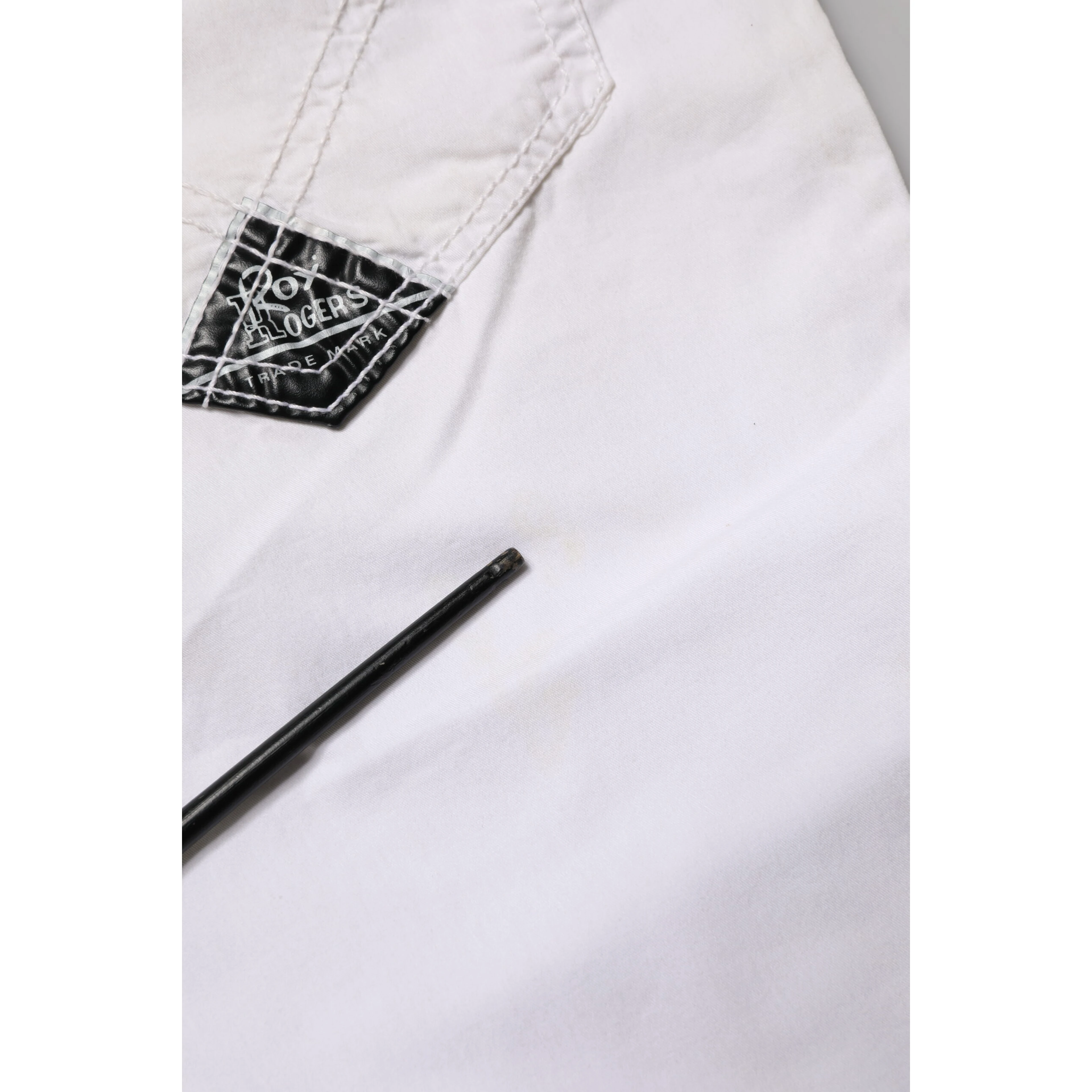White Low Waist Bootcut Flared Denim Trouser Jeans
