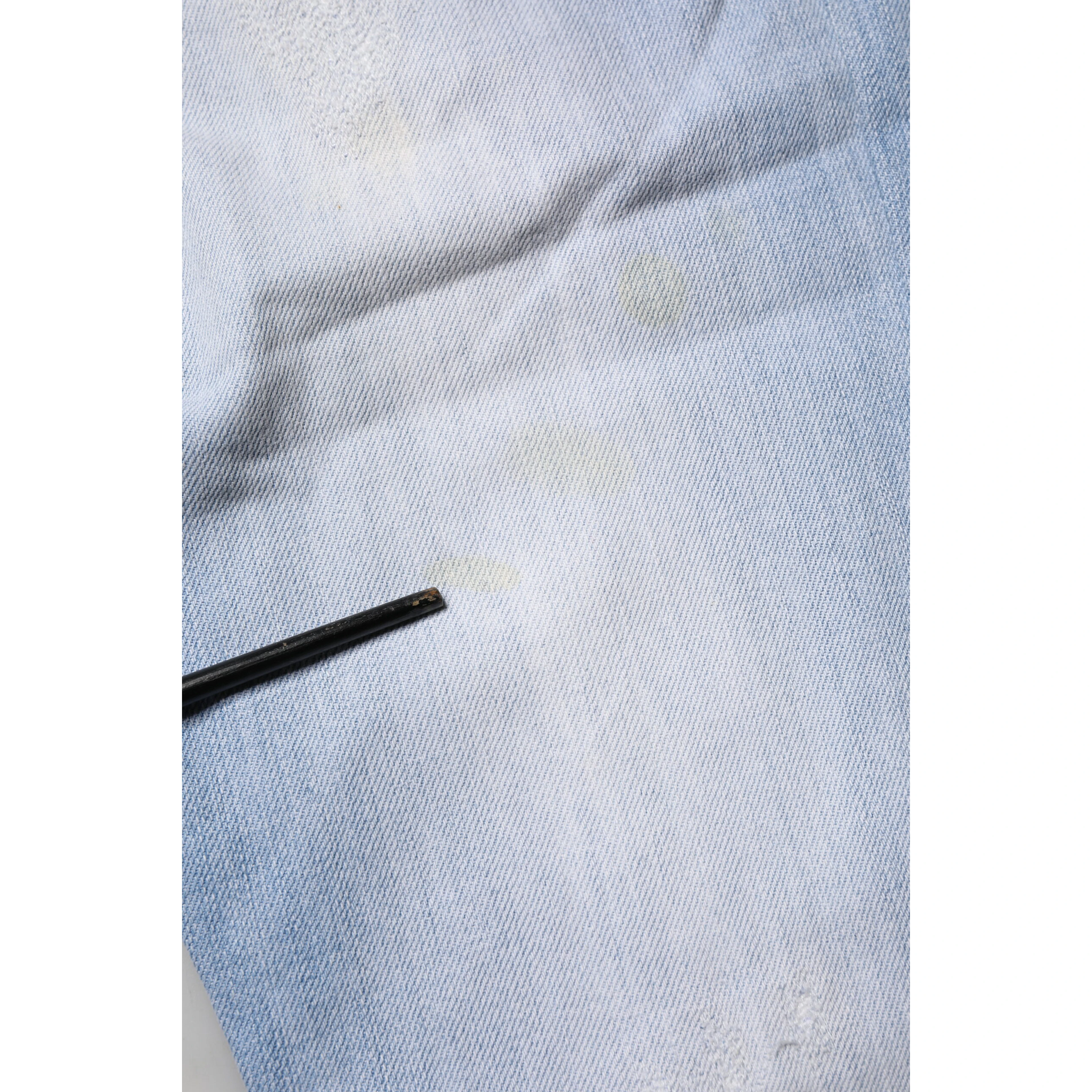 Light Blue Cotton Stretch Straight Denim Trouser Jeans