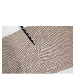 Cotton Stretch Straight Chino Trouser Brown