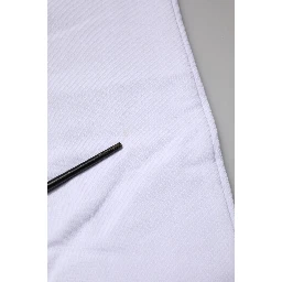 Black White Skinny Jogger Sweatpants Pants