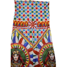 Multicolor Carretto Leggings High Waist Pants