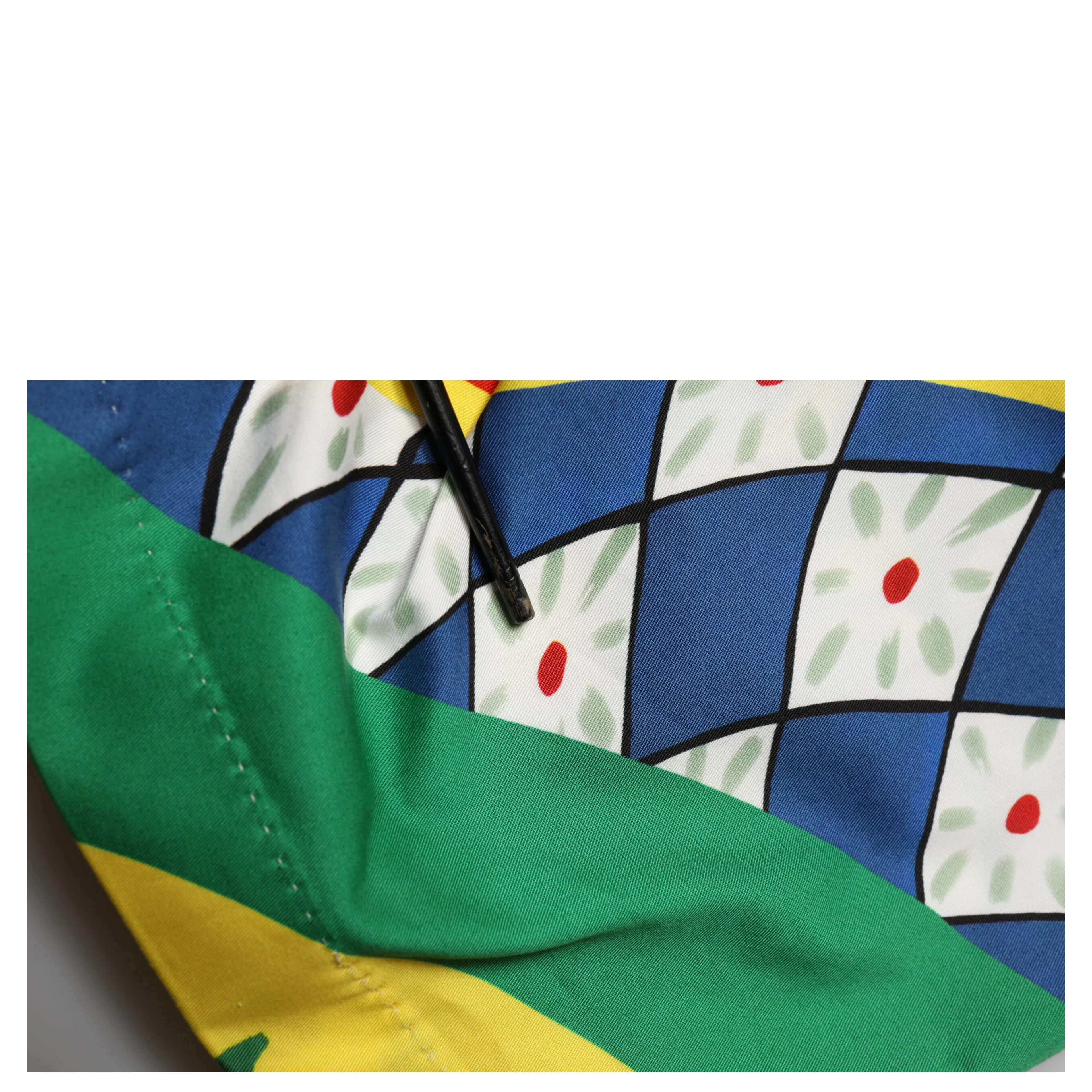 Multicolor Carretto Print Men Bermuda Shorts