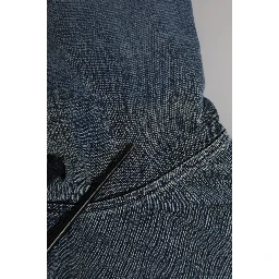 Blue Cotton Logo Hooded Sweatshirt  Sweater