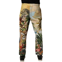 Multicolor Tropical King Lounge Trouser Pants