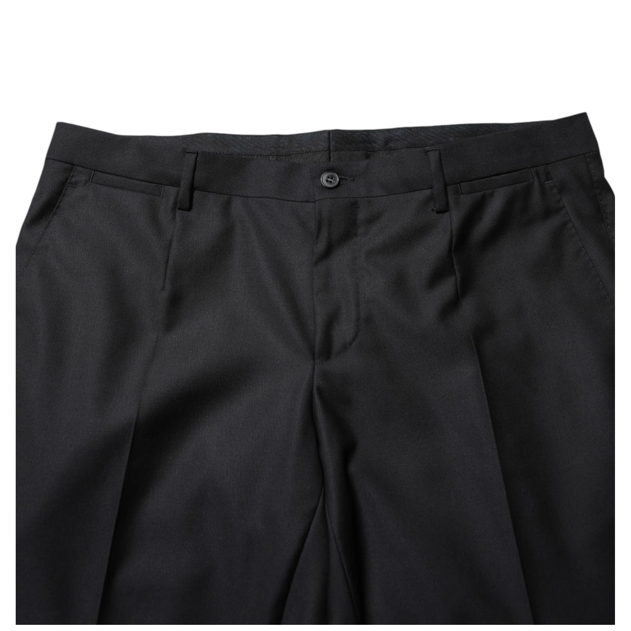 Black Wool Skinny Dress Formal Trouser Pants