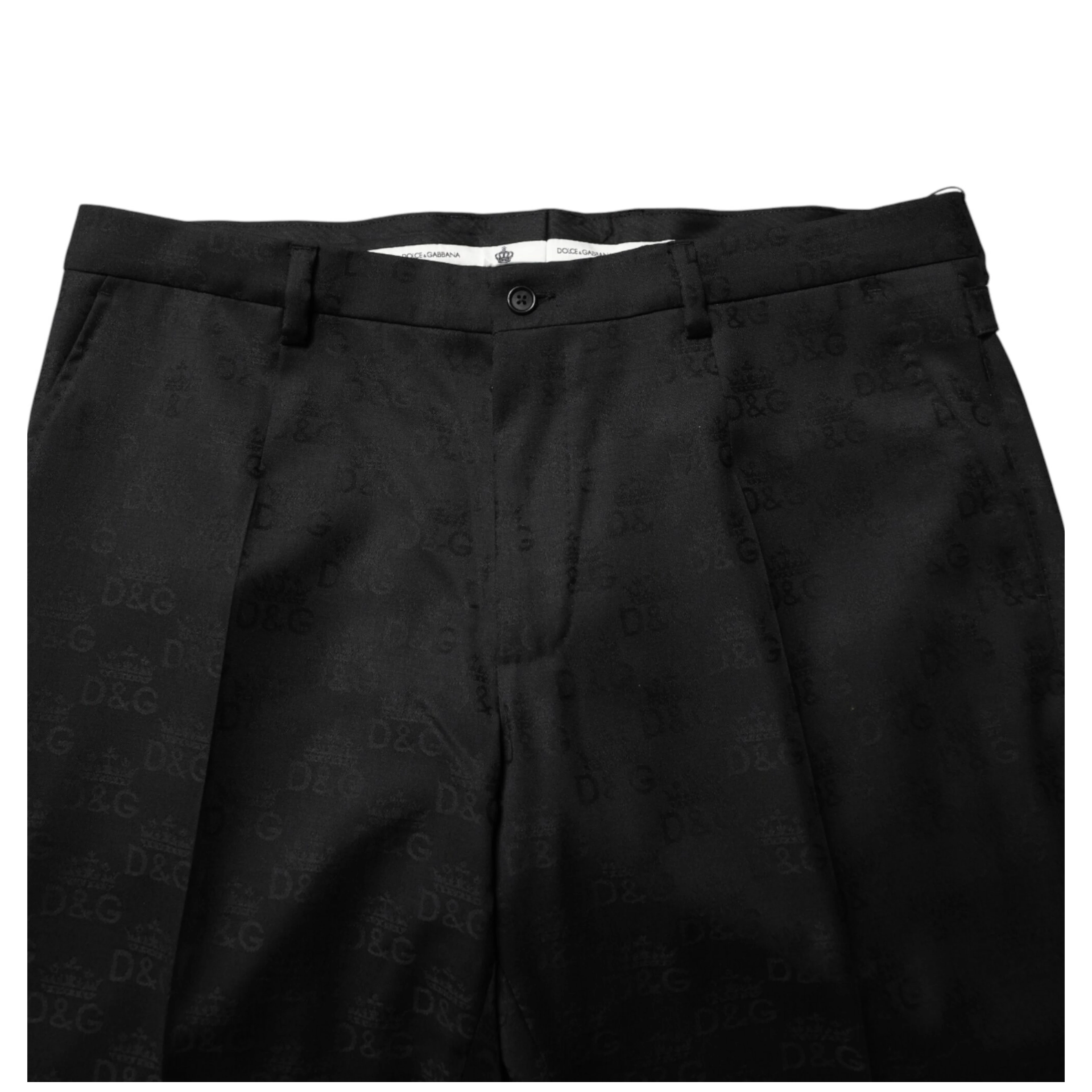 Black Wool Skinny Dress Formal Trouser Pants