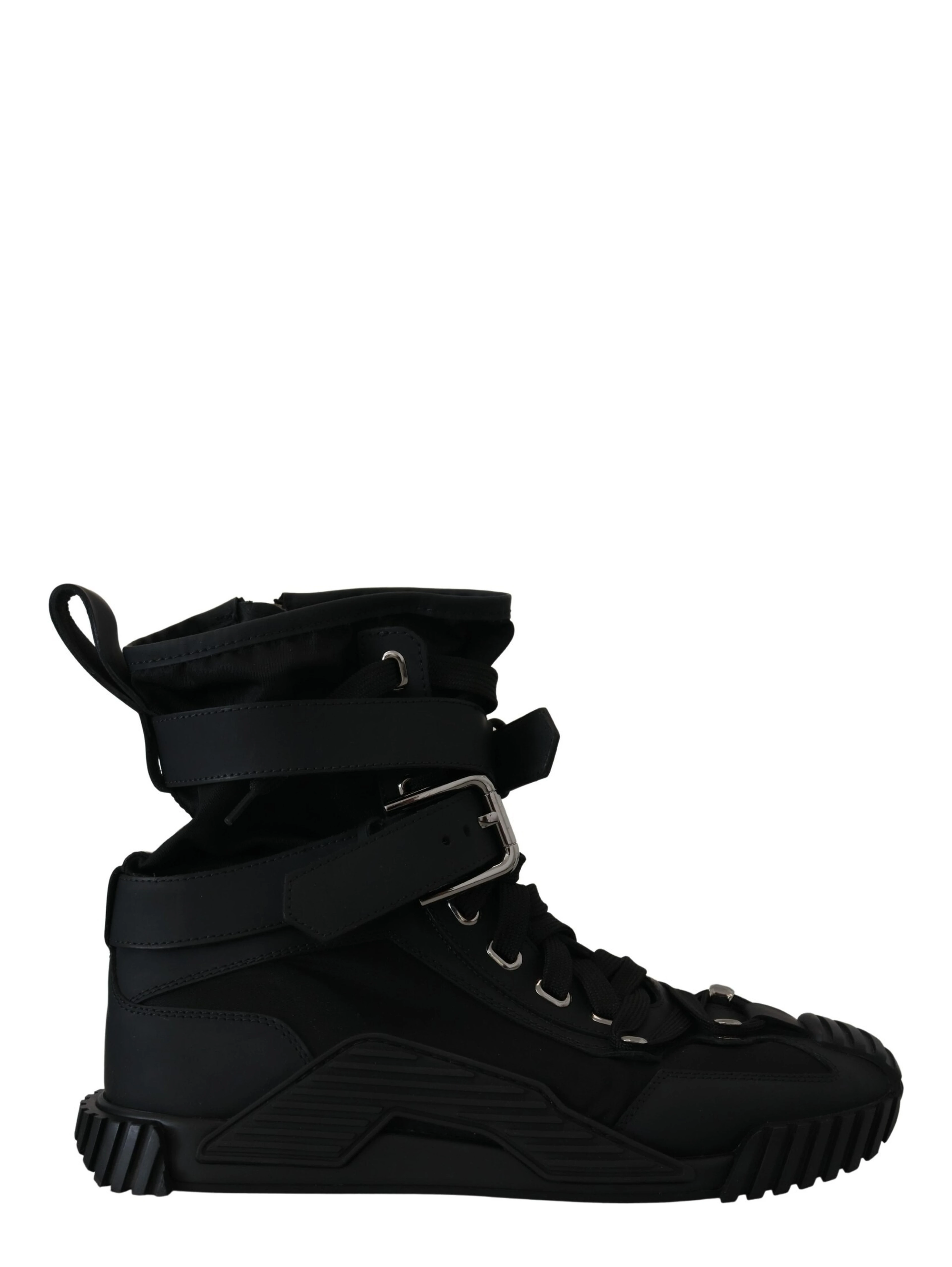 Sorrento Sneakers Nylon Black High Top Shoes