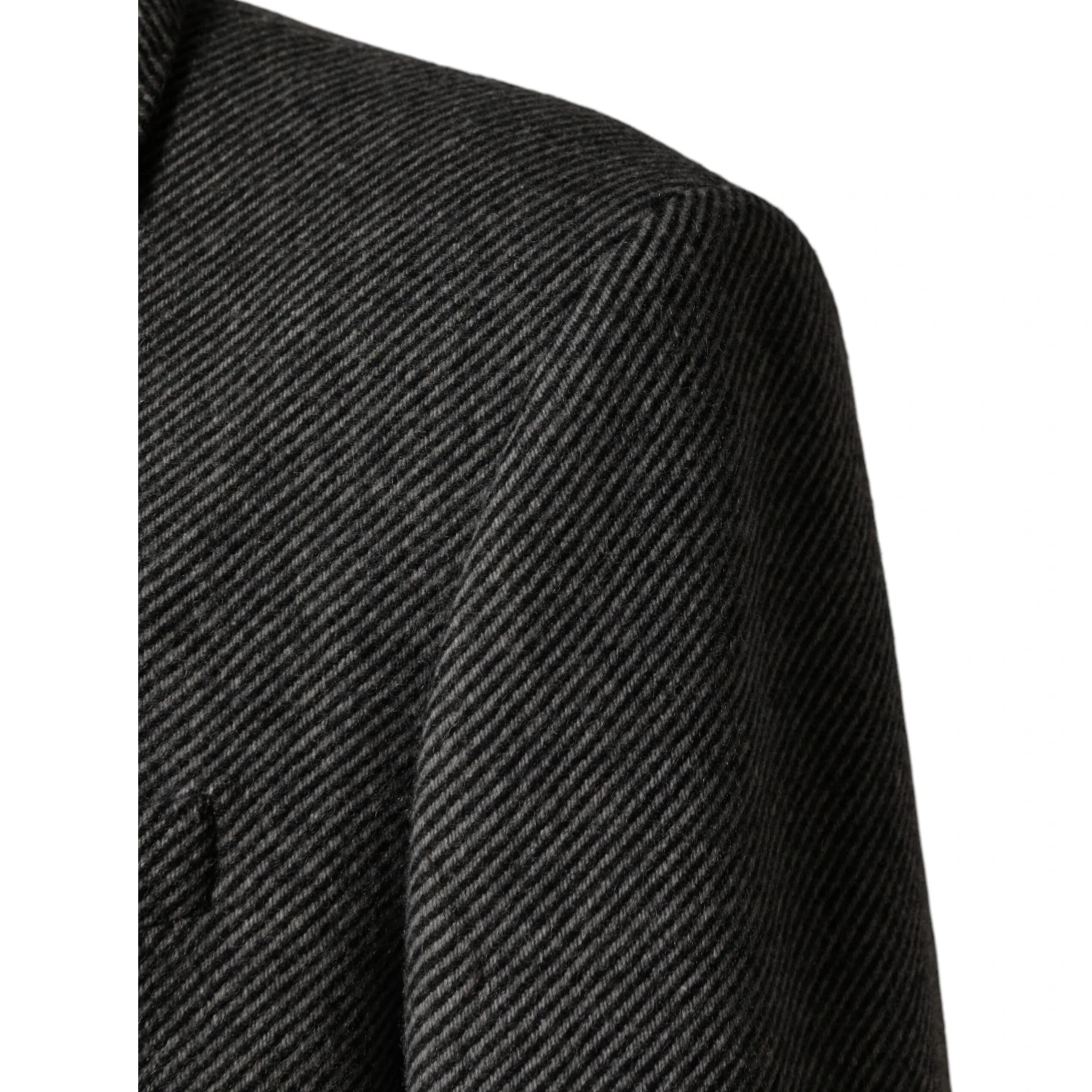 Gray Single Breasted Men Trench Coat Jacket