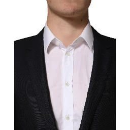 Black MARTINI Single Breasted Jacket Blazer