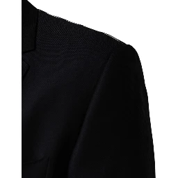 Black MARTINI Single Breasted Jacket Blazer