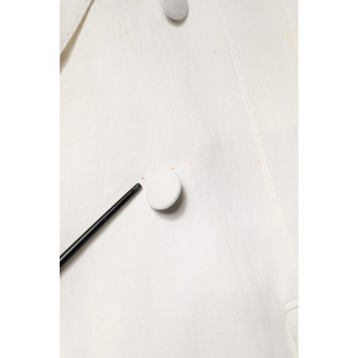 White Double Breasted Men Trench Coat Jacket