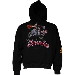 Black Paradiso Hooded Men Sweatshirt Sweater