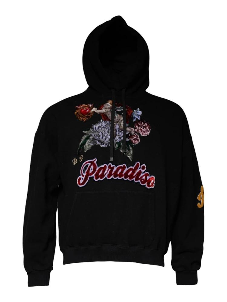 Black Paradiso Hooded Men Sweatshirt Sweater alternative