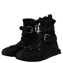 Sorrento Sneakers Nylon Black High Top Shoes