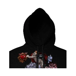 Black Paradiso Hooded Men Sweatshirt Sweater